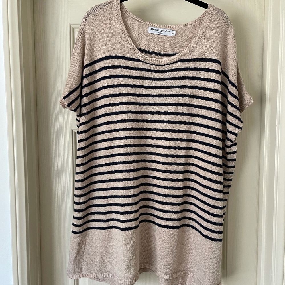 Women's Opening Ceremony Knit SS Sweater Dress